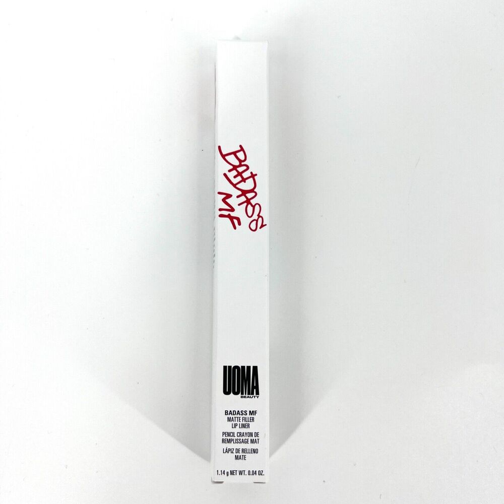 Uoma Beauty Badass MF Matte Filler Lip Liner Ross 1.14 g .04 oz Full Size NIB